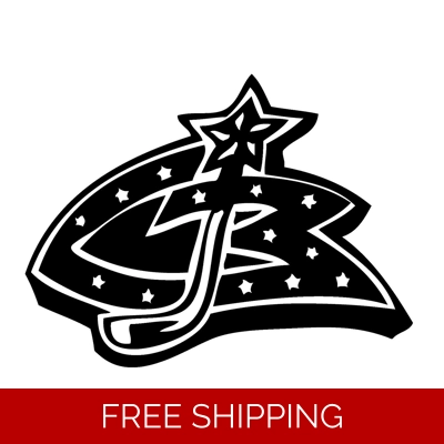 NHL Columbus Blue Jackets hockey Die Cut Vinyl Decal sticker NHL Columbus Blue Jackets hockey Die Cut Vinyl Decal sticker